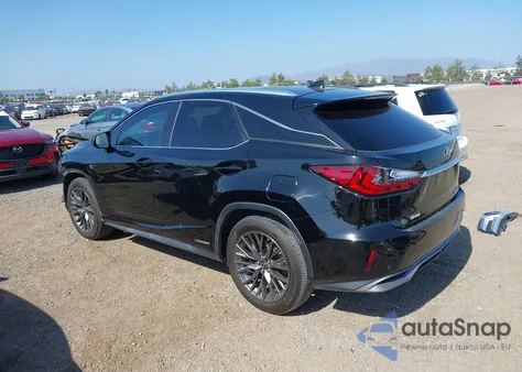 2016 Lexus Rx 450H F Sport z USA, uszkodzony, nr VIN 2T2BGMCA5GC005108